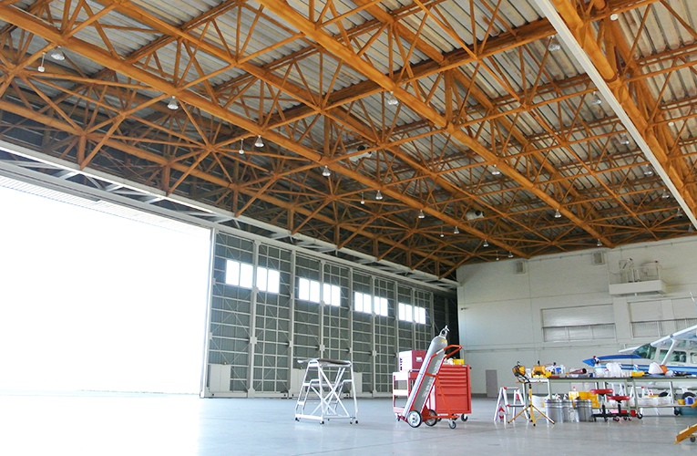 鹿児島航空機整備センターの整備メンバー